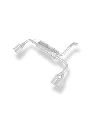 Toyota Auris Benzin Silenziatore posteriore destra e sinistra – 2x80 Tipo 13 (Cod. F-TO190005-070)