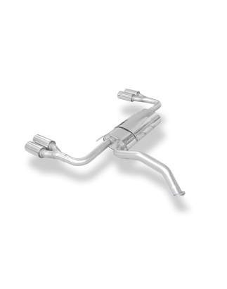 Toyota Auris Benzin Silenziatore posteriore destra e sinistra – 2x80 Tipo 13 (Cod. F-TO190005-070)