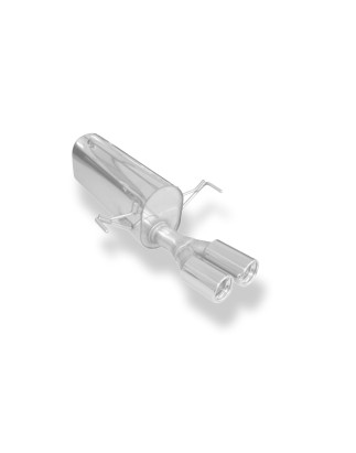 Opel Astra H Caravan Turbo Silenziatore posteriore Ø63,5mm – 2x76 tipo (Cod. F-OP042081-068)