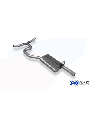 VW Passat 3C 4-Motion Silenziatore anteriore (Cod. F-VW024070-VSD)