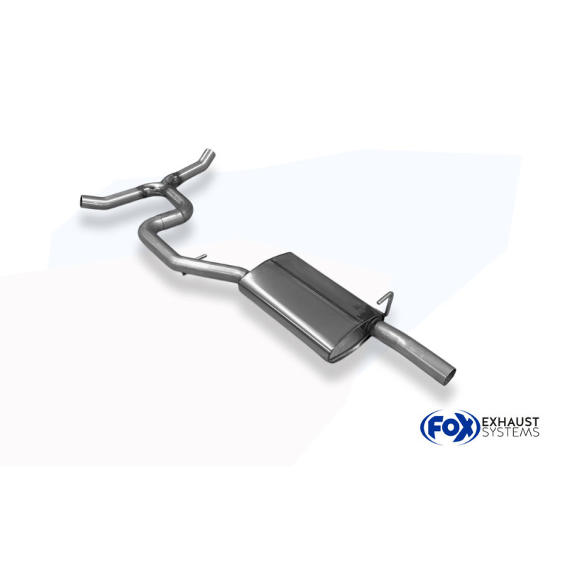 VW Passat 3C 4-Motion Silenziatore anteriore (Cod. F-VW024070-VSD)