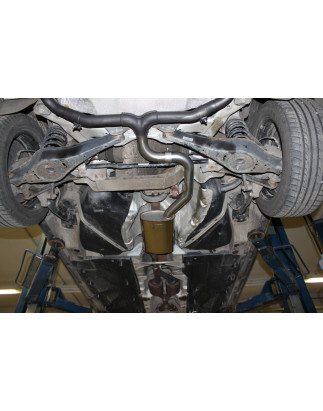 VW Passat 3C 4-Motion Silenziatore anteriore (Cod. F-VW024070-VSD)