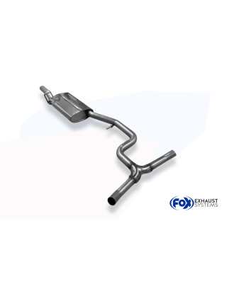 VW Passat 3C 4-Motion Silenziatore anteriore (Cod. F-VW024070-VSD)