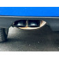 Audi 100/A6 quattro Tipo C4 Silenziatore posteriore – 2x63 Tipo 26 (Cod. F-AU070032-704)
