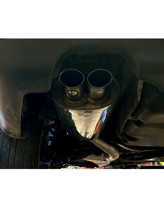 Audi 100/A6 quattro Tipo C4 Silenziatore posteriore – 2x63 Tipo 26 (Cod. F-AU070032-704)