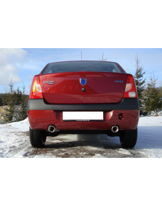 Dacia Logan berlina Benzin Silenziatore posteriore destra e sinistra – 1x9 (Cod. F-DC010023-071)