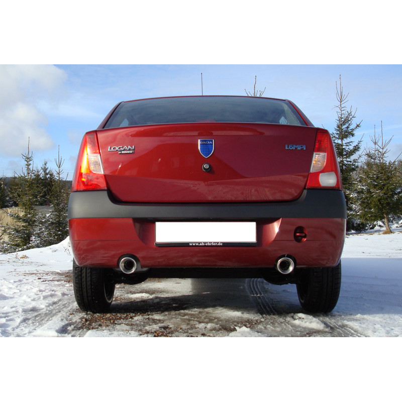 Dacia Logan berlina Benzin Silenziatore posteriore destra e sinistra – 1x9 (Cod. F-DC010023-071)