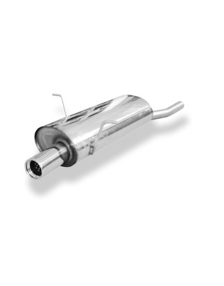 BMW E46 316/ 318 Silenziatore posteriore single flow – 1x76 Tipo 13 (Cod. F-BM022011-067)