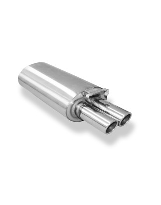 Audi 100/A6 quattro Tipo C4 Silenziatore posteriore – 2x70 Tipo 16 (Cod. F-AU070032-126)