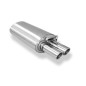 Audi 100/A6 quattro Tipo C4 Silenziatore posteriore – 2x70 Tipo 16 (Cod. F-AU070032-126)
