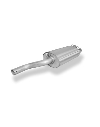 Audi 100/A6 quattro Tipo C4 Silenziatore posteriore – 2x70 Tipo 16 (Cod. F-AU070032-126)