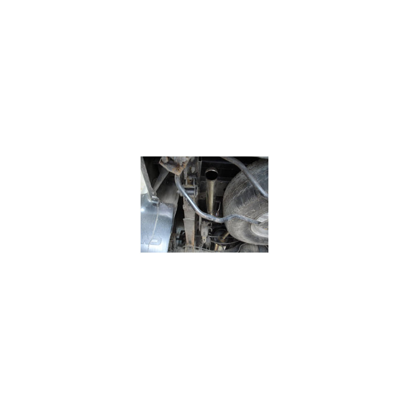 Nissan Pick UP Tipo D22 – 4-türer Silenziatore posteriore – 1x55 tipo (Cod. F-NI160001-701)