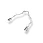 Kia Sorento Tipo JC Facelift Terminali di scarico destra sinistra exit destroh (Cod. F-KI130010-367)