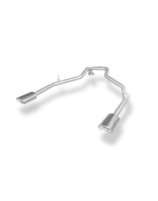 Kia Sorento Tipo JC Facelift Terminali di scarico destra sinistra exit destroh (Cod. F-KI130010-367)