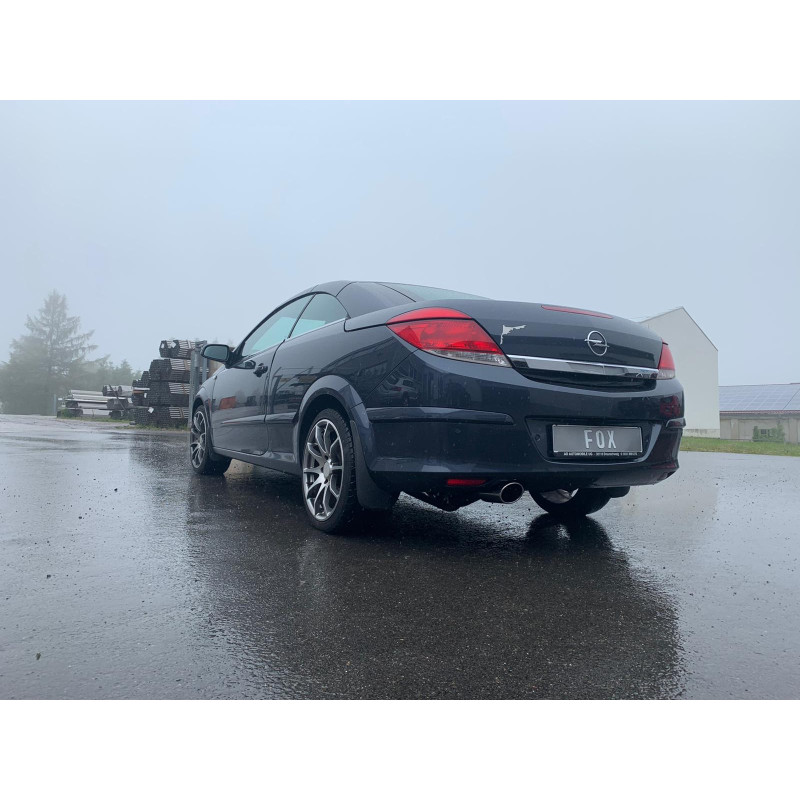 Opel Astra H TwinTop con Ausschnitt Silenziatore posteriore on one si (Cod. F-OP042141-347)