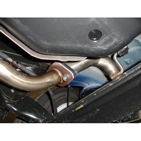 Hyundai Getz – 3/5 doors Silenziatore posteriore con uscite destra e sinistra (duplex)x (Cod. F-HY