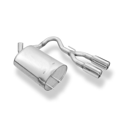 Renault Twingo C06 Silenziatore uscita posteriore center – 2x76 Tipo 13 (Cod. F-RE060021-068)