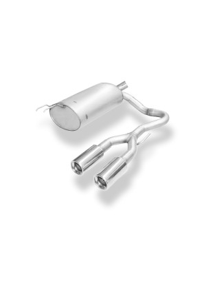 Renault Twingo C06 Silenziatore uscita posteriore center – 2x76 Tipo 13 (Cod. F-RE060021-068)