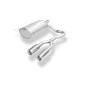 Renault Twingo C06 Silenziatore uscita posteriore center – 2x76 Tipo 13 (Cod. F-RE060021-068)