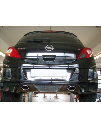 Opel Corsa D Rieger silenziatore posteriore output destra/sinistra – 115x85 (Cod. F-OP033043-347)