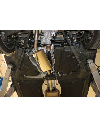 Audi A5 quattro B9 Cabrio Silenziatore centrale (Cod. F-AU121020-MSD)