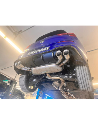 VW Golf 8 R terminali di scarico destra/sinistra – 2x100 Tipo 25 destra/sinistra (Cod. F-VW057010-
