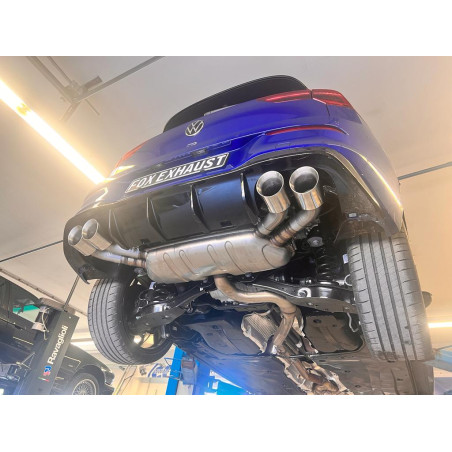 VW Golf 8 R terminali di scarico destra/sinistra – 2x100 Tipo 25 destra/sinistra (Cod. F-VW057010-