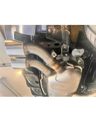 VW Golf 8 R terminali di scarico destra/sinistra – 2x100 Tipo 25 destra/sinistra (Cod. F-VW057010-