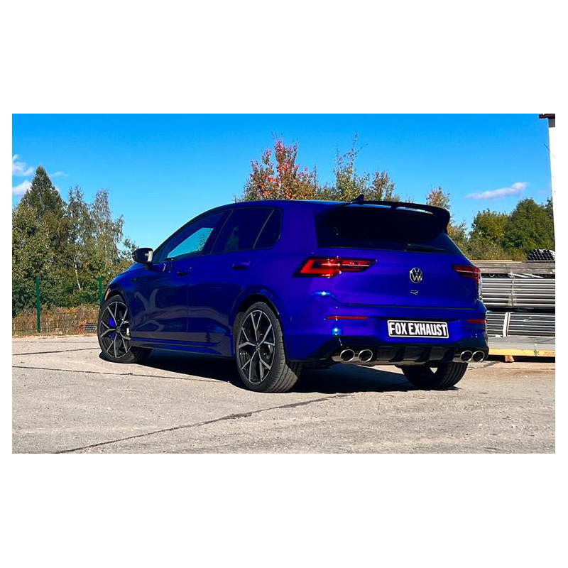 VW Golf VIII R terminali di scarico destra/sinistra – 2x115x85 Tipo 32 destro (Cod. F-VW057010-348