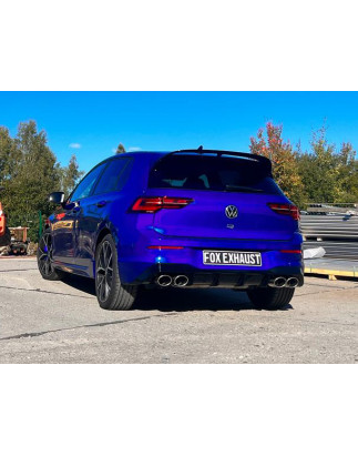 VW Golf VIII R terminali di scarico destra/sinistra – 2x115x85 Tipo 32 destro (Cod. F-VW057010-348