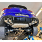 VW Golf VIII R terminali di scarico destra/sinistra – 2x115x85 Tipo 32 destro (Cod. F-VW057010-348