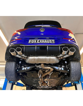 VW Golf VIII R terminali di scarico destra/sinistra – 2x115x85 Tipo 32 destro (Cod. F-VW057010-348
