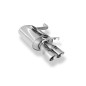 Mercedes 190 W201 Silenziatore posteriore – 2x76 Tipo 25 (Cod. F-MB010002-288)