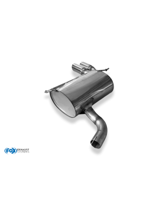 VW Tiguan 5N – 4motion Silenziatore posteriore – 2x80 Tipo 25 (Cod. F-VW200011-290)