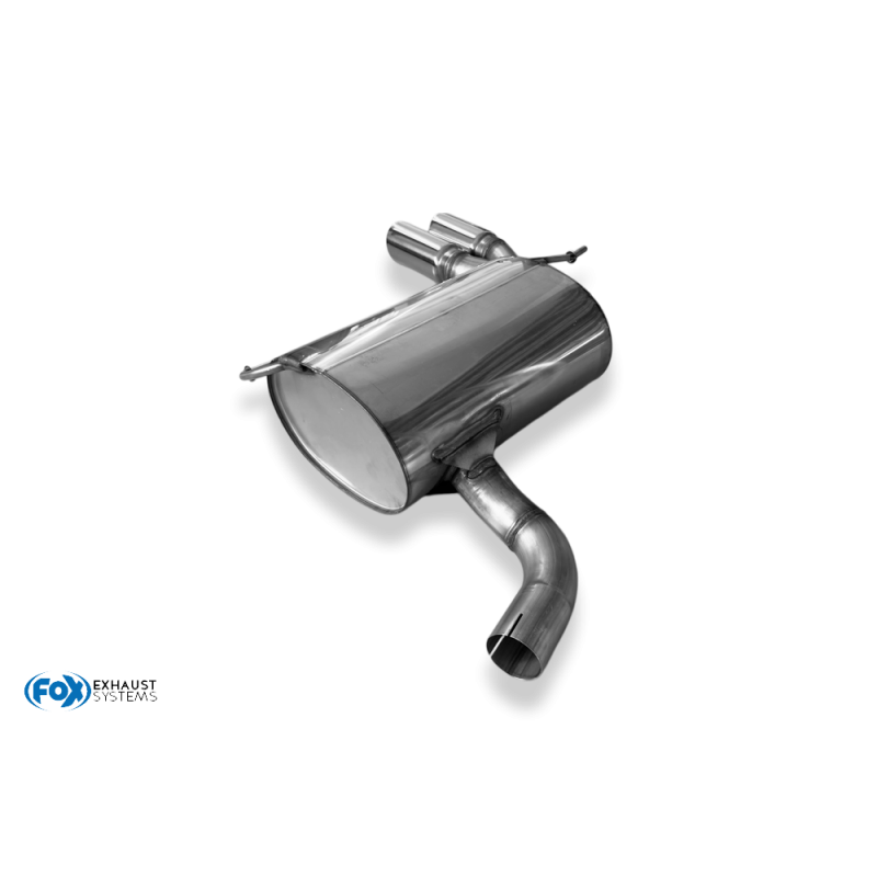 VW Tiguan 5N – 4motion Silenziatore posteriore – 2x80 Tipo 25 (Cod. F-VW200011-290)
