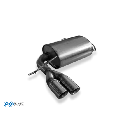 VW Tiguan 5N – 4motion Silenziatore posteriore – 2x80 Tipo 25 (Cod. F-VW200011-290)