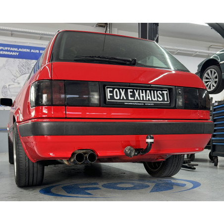 Audi 80 Tipo B4 quattro Silenziatore posteriore – 2x70 Tipo 10 (Cod. F-AU013022-006)
