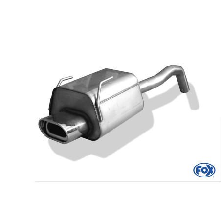Fiat 500/ 500C Silenziatore posteriore – 135x80 Tipo 53 (Cod. F-FI150001-593)