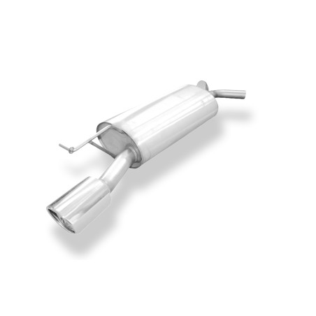 Audi TT 8N – trazione anteriore Silenziatore posteriore – 1x100 Tipo 17 (Cod. F-AU090021-153)
