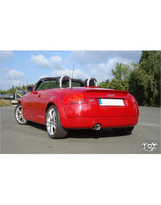 Audi TT 8N – trazione anteriore Silenziatore posteriore – 1x100 Tipo 17 (Cod. F-AU090021-153)