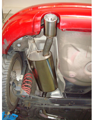 Audi TT 8N – trazione anteriore Silenziatore posteriore – 1x100 Tipo 17 (Cod. F-AU090021-153)