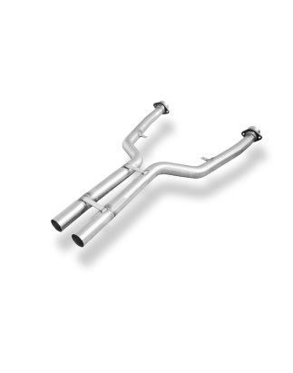 BMW E63/64 645i 650i Silenziatore anteriore tubo sostitutivo (Cod. F-BM120000-VER)