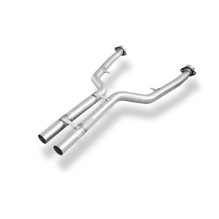 BMW E63/64 645i 650i Silenziatore anteriore tubo sostitutivo (Cod. F-BM120000-VER)