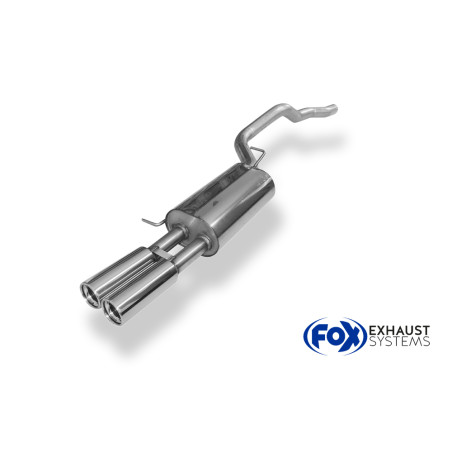 VW Bus T5/T6 4MOTION Silenziatore posteriore – 2x80 Tipo 13 (Cod. F-VW131022-070)