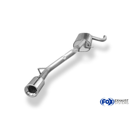 Ford Focus II hatchback Silenziatore posteriore Ø63,5mm – 1x90 Tipo 1 (Cod. F-FO031011-071)