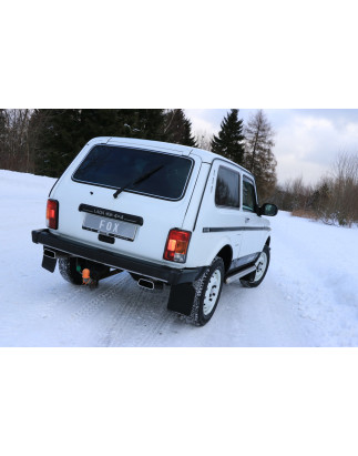 Lada Niva 4x4 Silenziatore uscita posteriore destra e sinistra – 145x65 (Cod. F-LA010013-671)