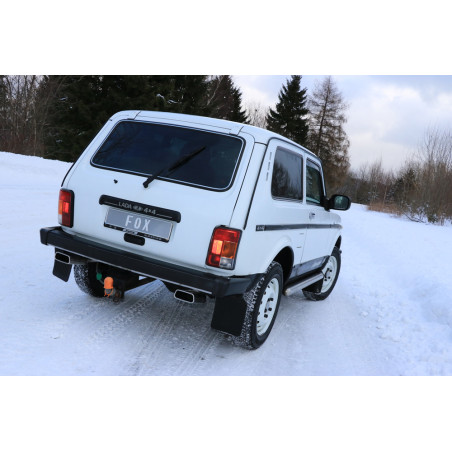 Lada Niva 4x4 Silenziatore uscita posteriore destra e sinistra – 145x65 (Cod. F-LA010013-671)