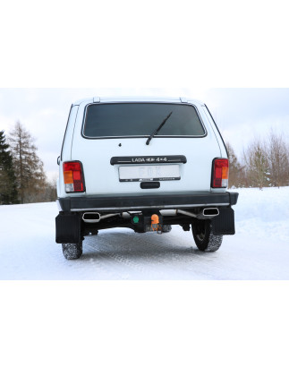 Lada Niva 4x4 Silenziatore uscita posteriore destra e sinistra – 145x65 (Cod. F-LA010013-671)
