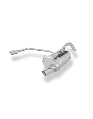 Nissan Primera P12 berlina Silenziatore posteriore con uscite destra e sinistra (Cod. F-NI062013-131