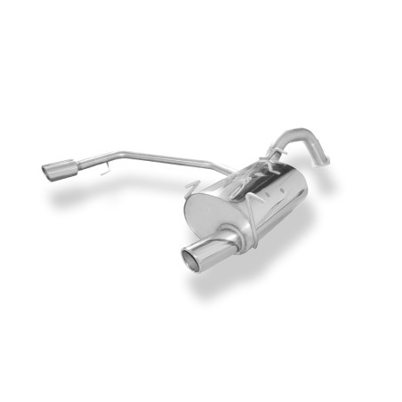 Nissan Primera P12 berlina Silenziatore posteriore con uscite destra e sinistra (Cod. F-NI062013-131